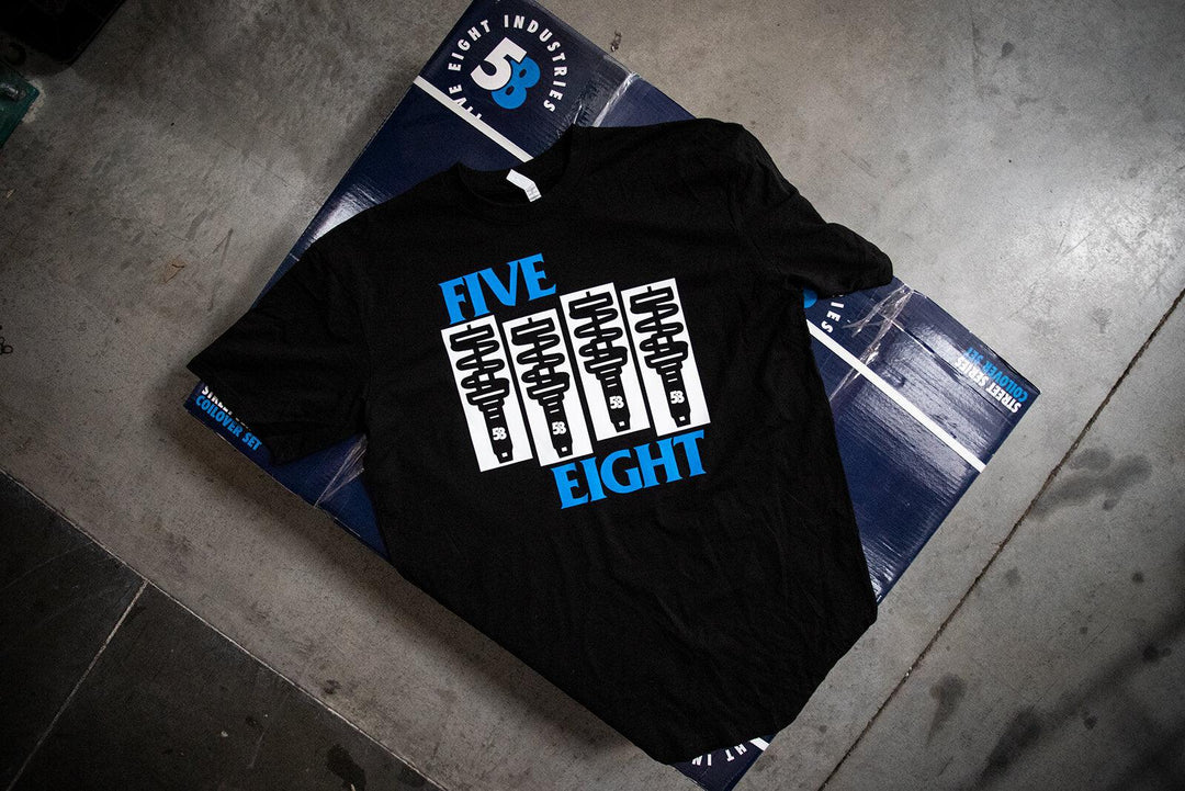 "FIVE8 FLAG" T-Shirt Coilovers - Five8 Industries